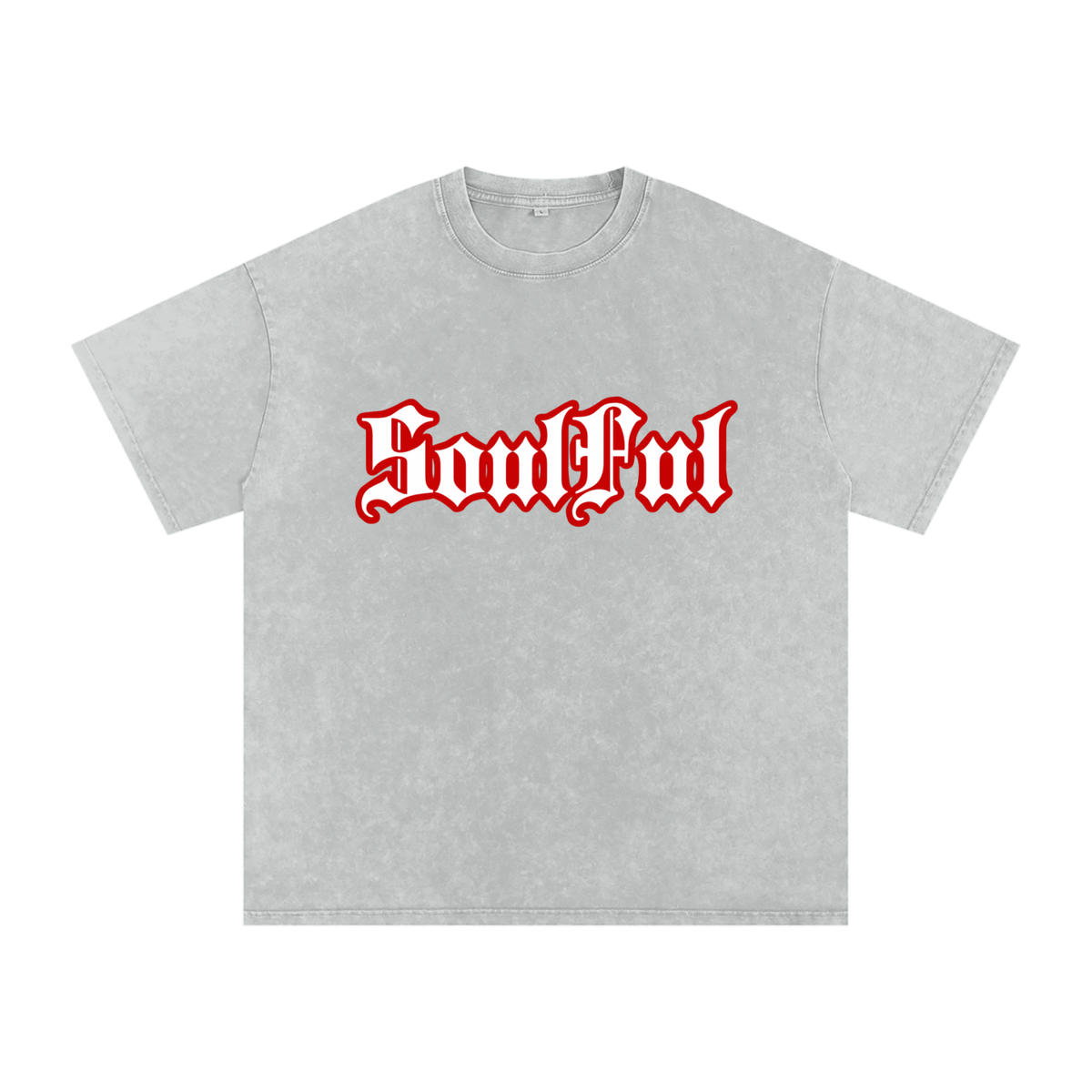Soulful Snow Washed Oversized T-Shirt