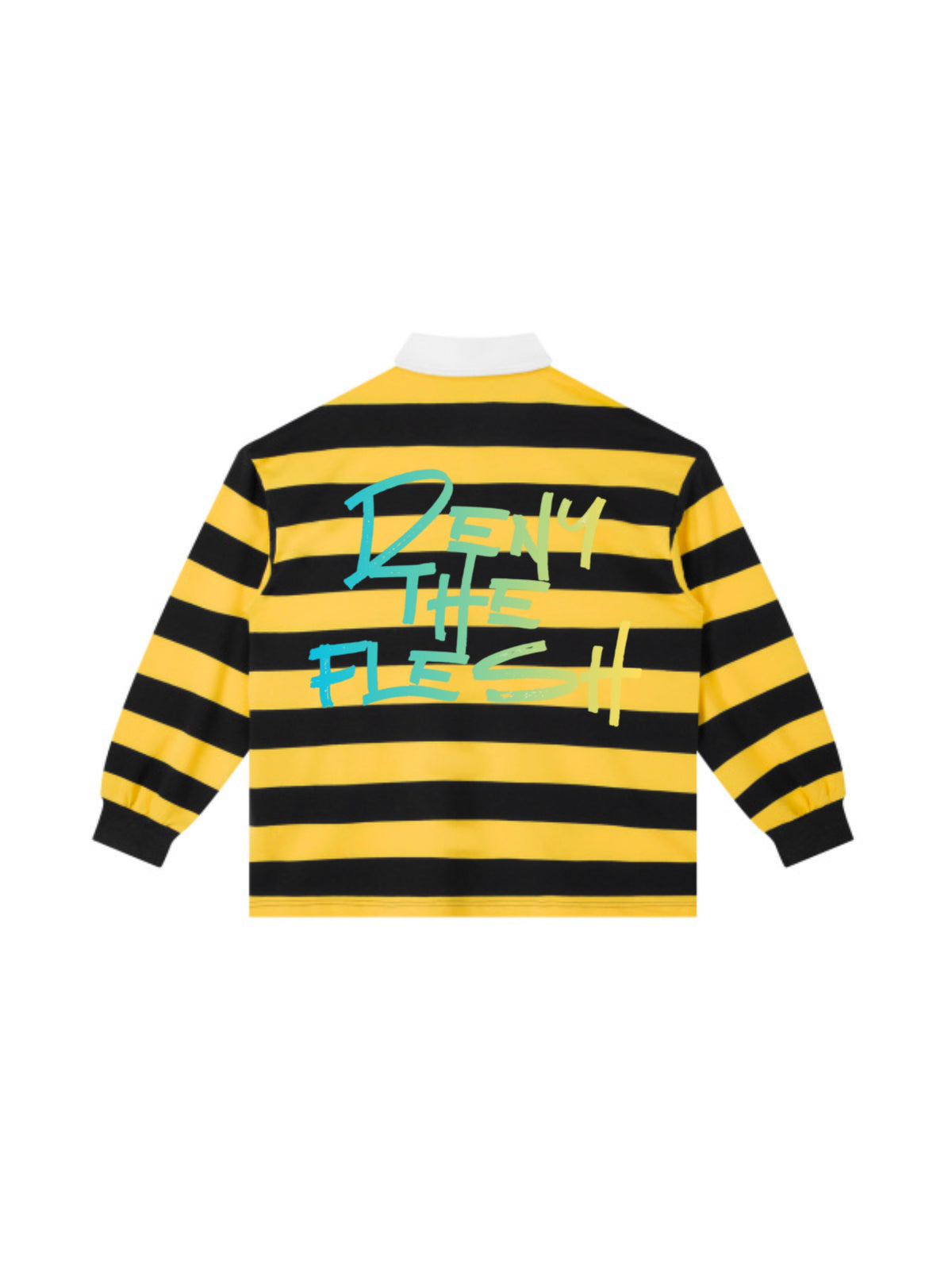 Born To Live Striped Polo Shirt