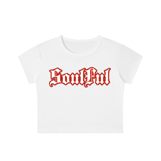 Soulful Snow Washed Crop Top