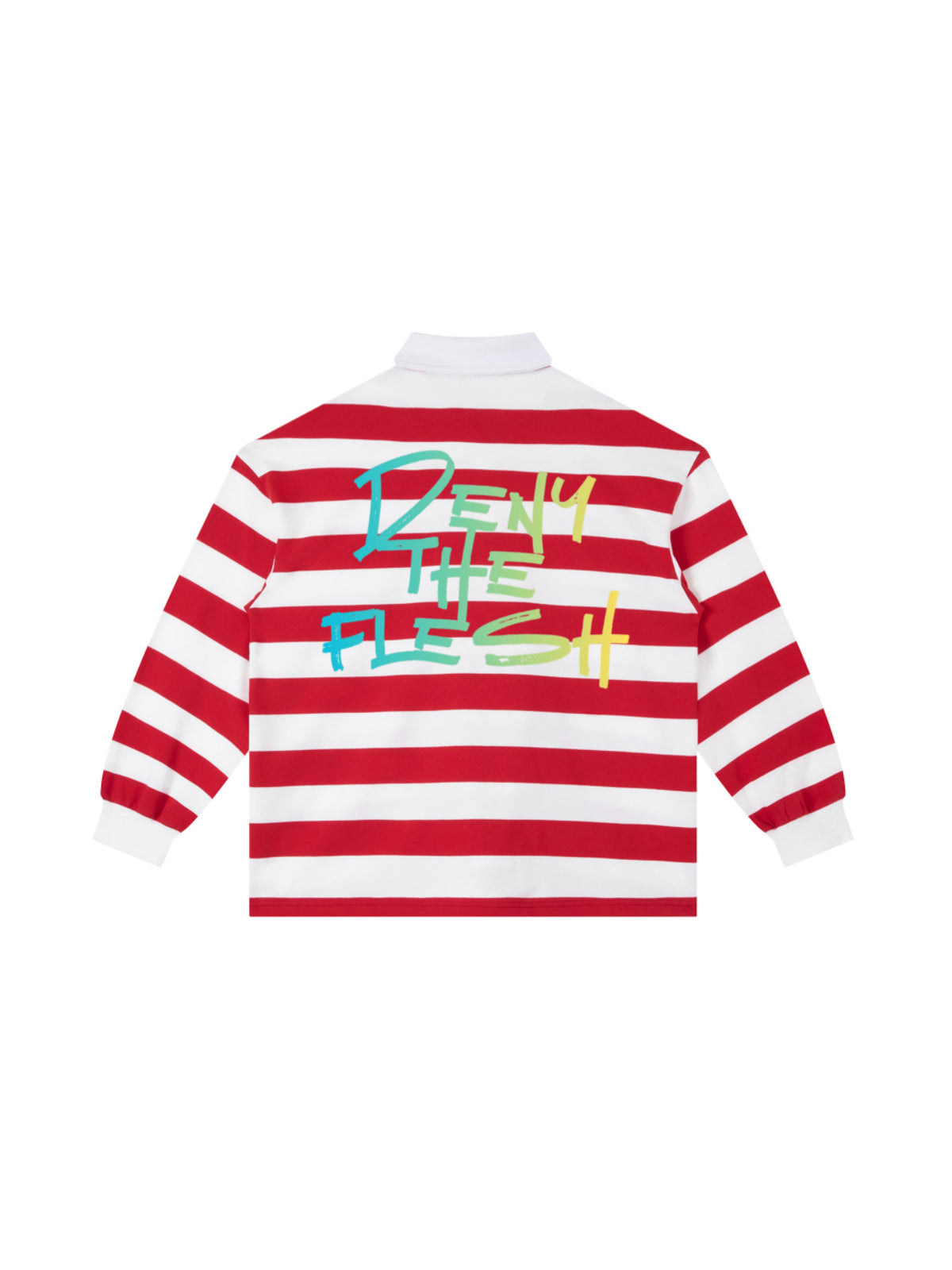 Born To Live Striped Polo Shirt