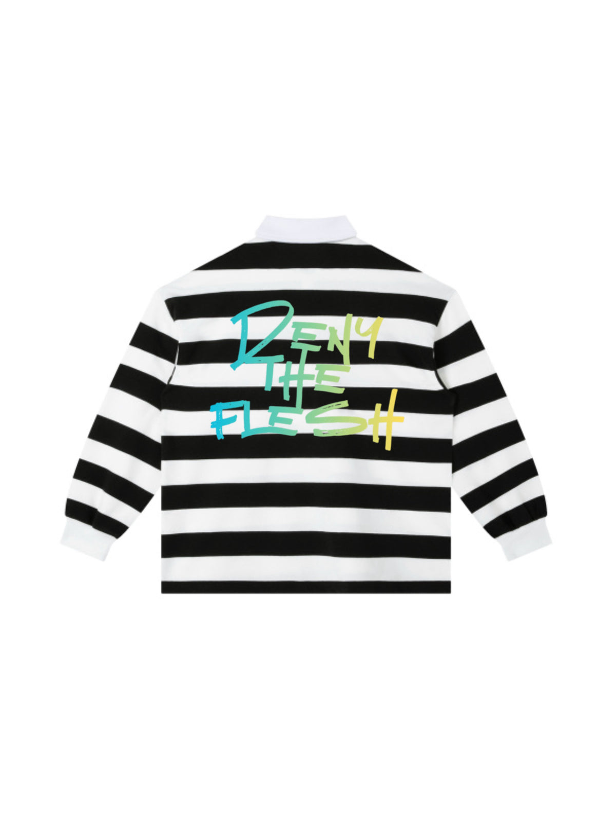 Born To Live Striped Polo Shirt